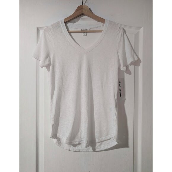 Athleta | Breezy Scoop V Tee In Bright White - Picture 4 of 13